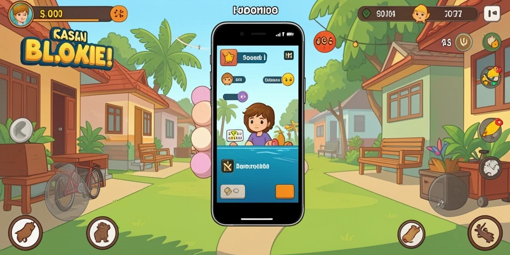Screenshot fitur bonus dan promosi yang tersedia untuk pemain.