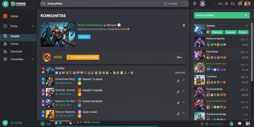 Screenshot gameplay yang penuh aksi dan seru.