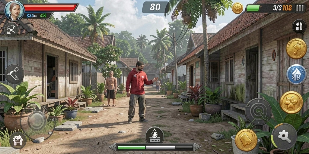 Fitur multiplayer yang seru untuk bersosialisasi.