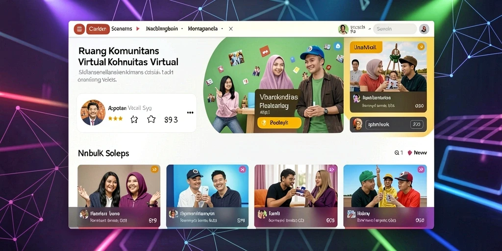 Komunitas yang aktif dan bersahabat di dalam game.