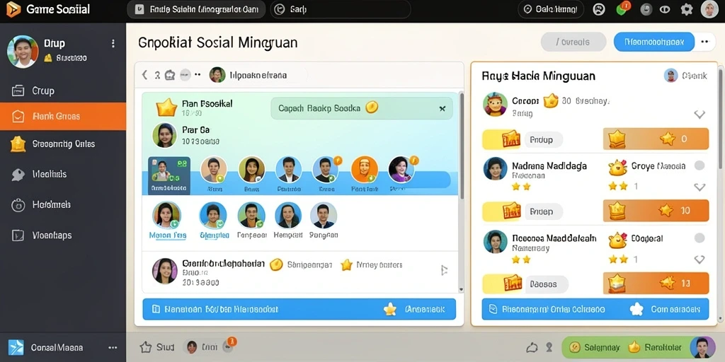 Hadiah menarik menanti di setiap level yang dilewati.