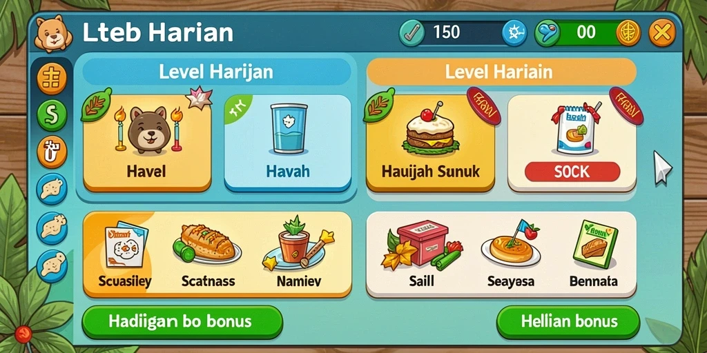 Salah satu level menantang PASTIWIN yang harus diselesaikan.