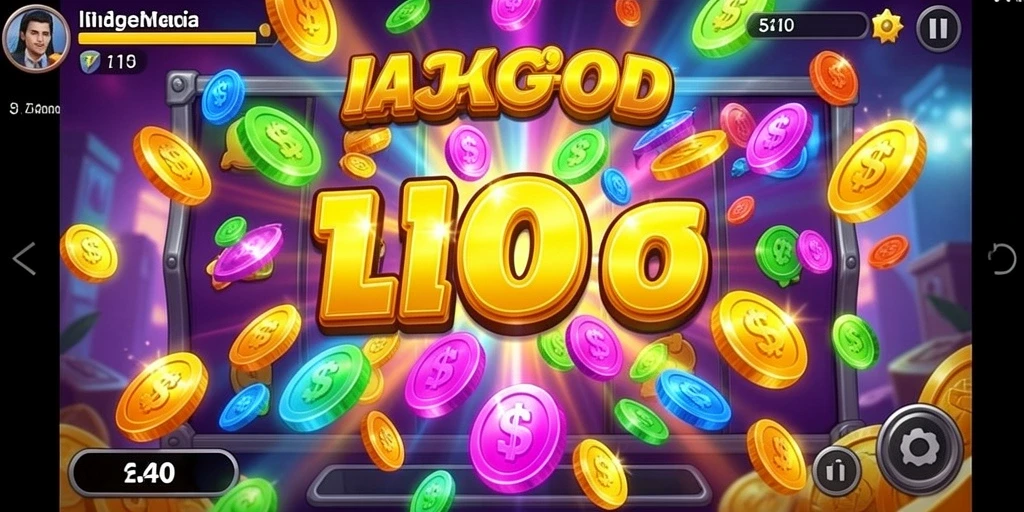 Screenshot memperlihatkan sistem reward yang menarik.